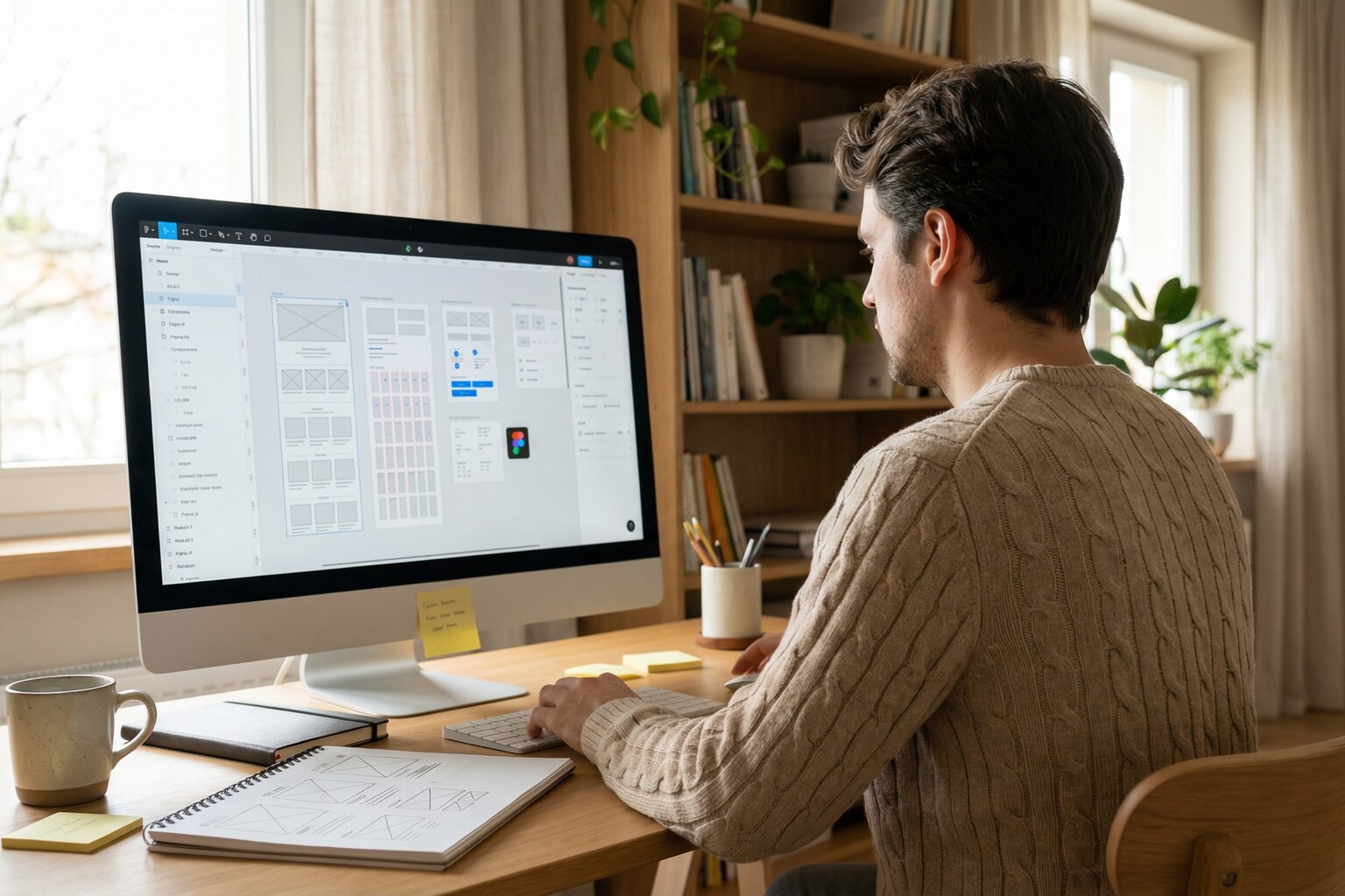 Before and after of a business website redesign by our West Palm Beach team